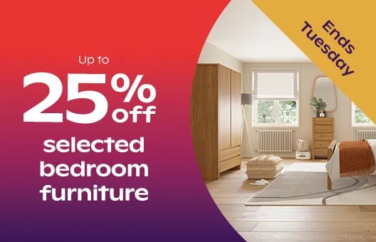20% off selected bedroom furniture