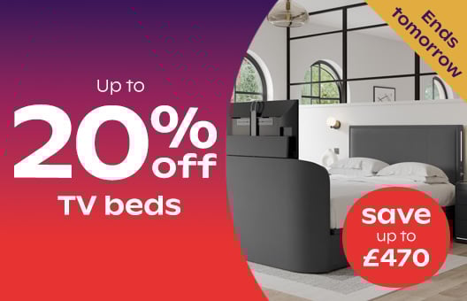 Up to 20% off TV beds