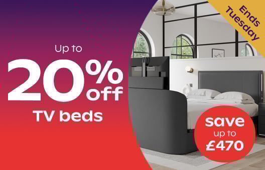 Up to 20% off TV beds