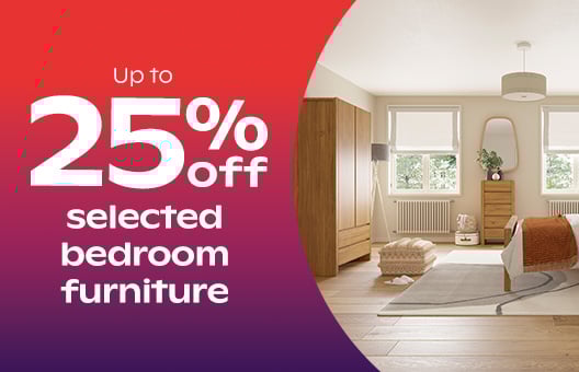 20% off selected bedroom furniture