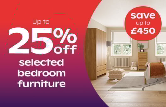 20% off selected bedroom furniture
