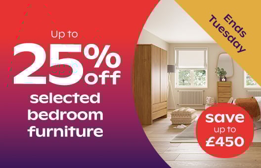 20% off selected bedroom furniture