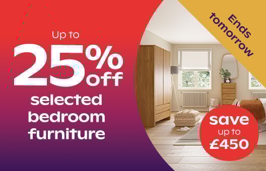 20% off selected bedroom furniture