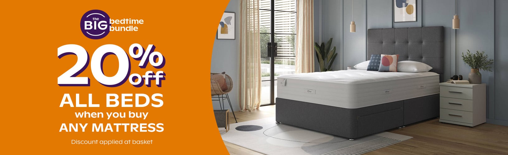 20% off all beds