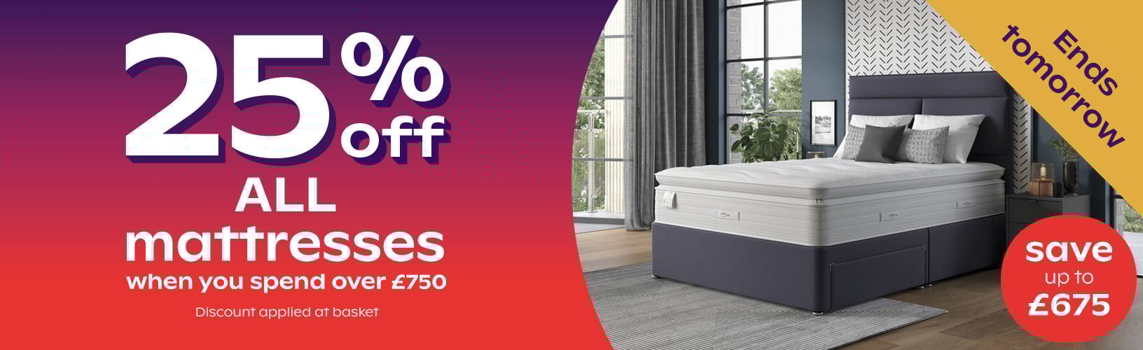 25% off all mattresses