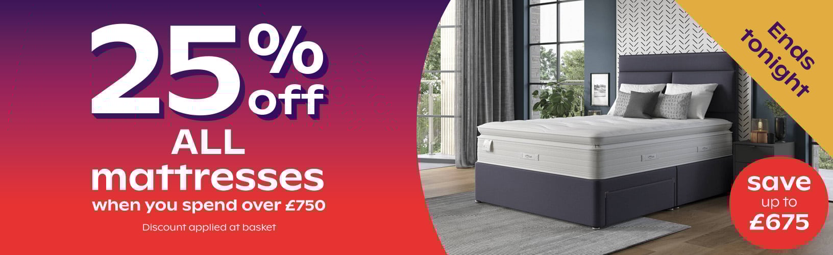 25% off all mattresses
