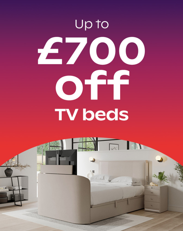 £700 off TV beds