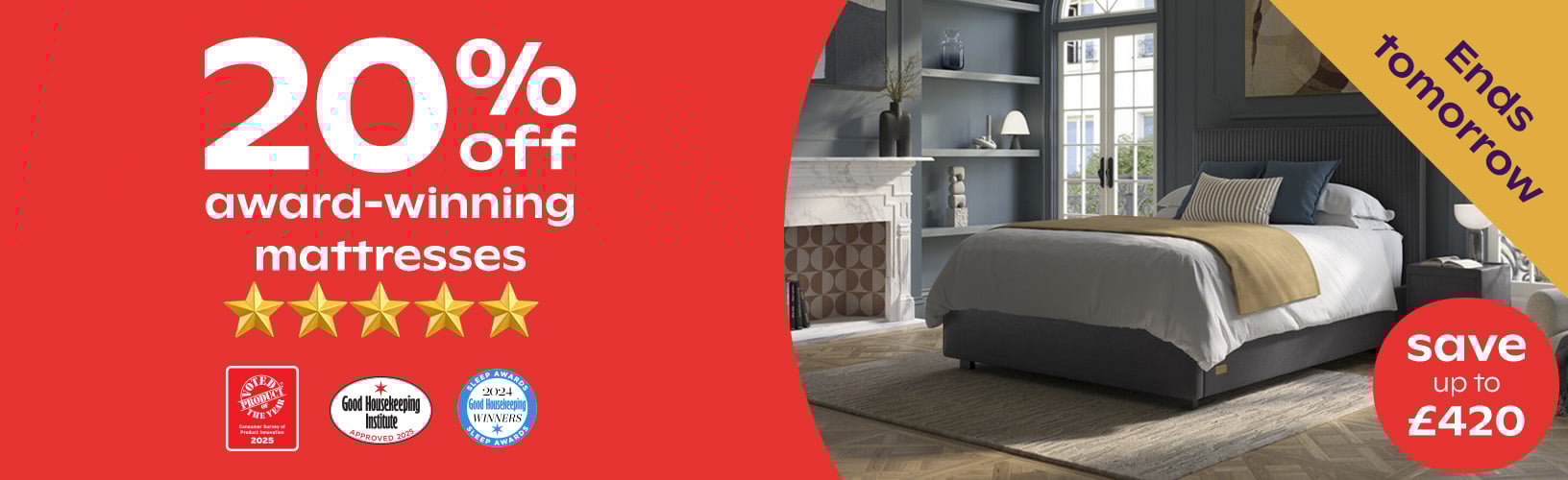 25% off award winning