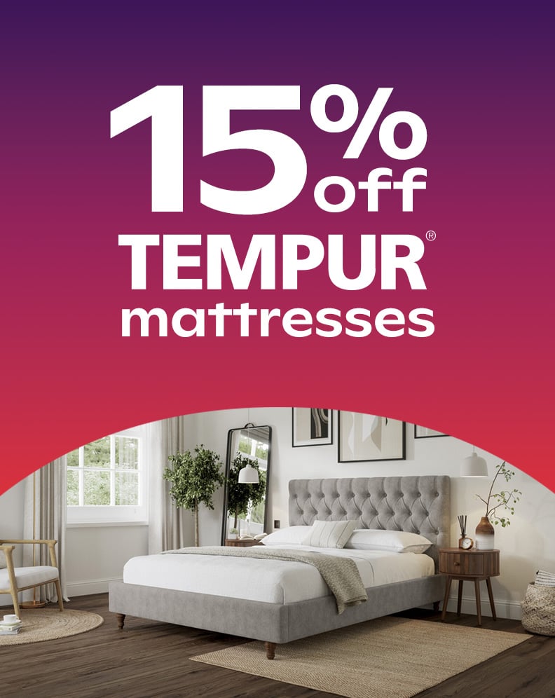 15% Off Tempur