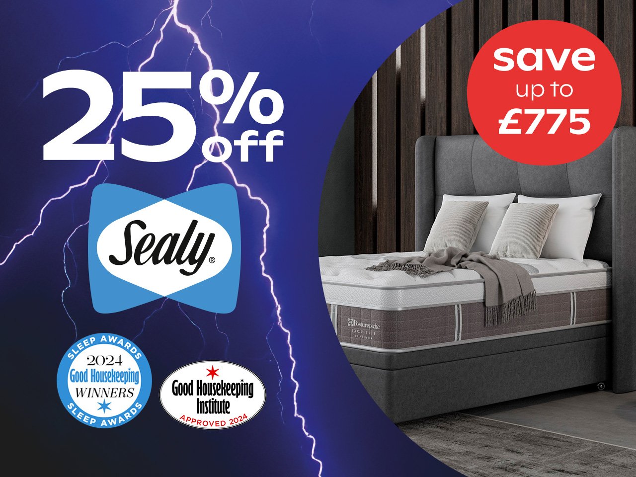 25% Off sealy