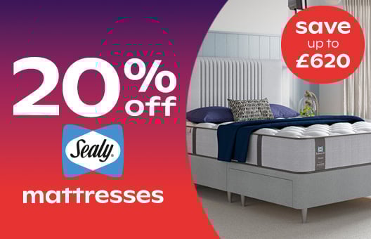20% Off Sealy - Ends Tues			 			