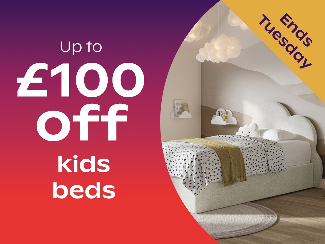 £100 off kids