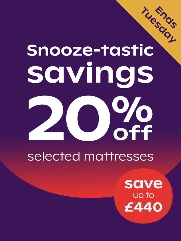 20% Off Snoozetastic Savings - Ends Tuesday