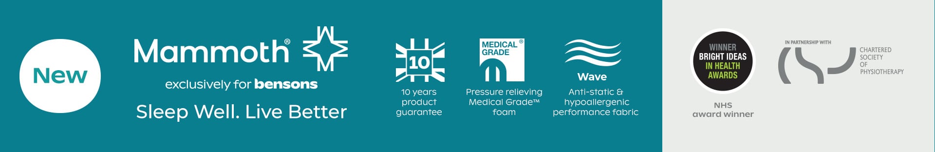 NEW Mammoth  HealthPRO®