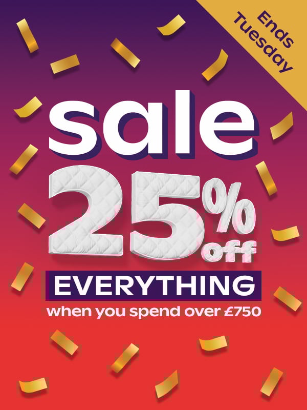 25% Off Everything When You Spend Over £750+