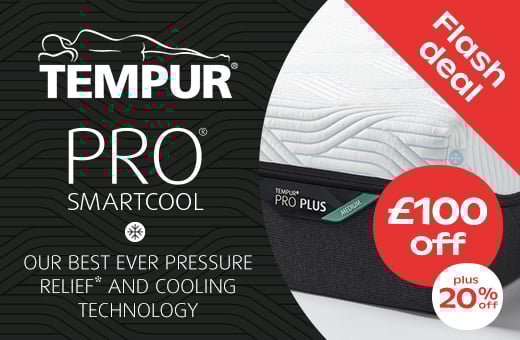 Tempur £100 Off + Extra 20% Off