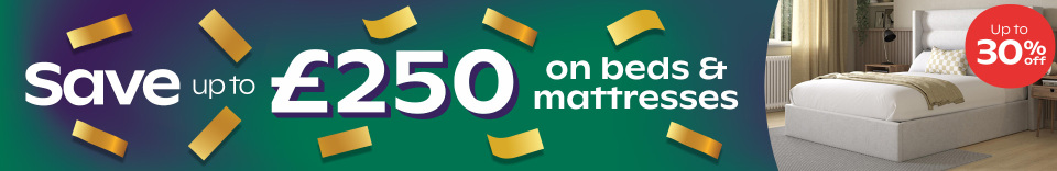 Up To 30% Off Bed Frames & Mattresses