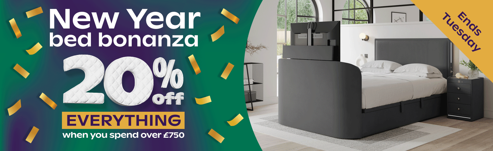 20% Off Everything When You Spend Over £750+