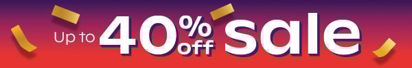 Up To 40% Off Sale
