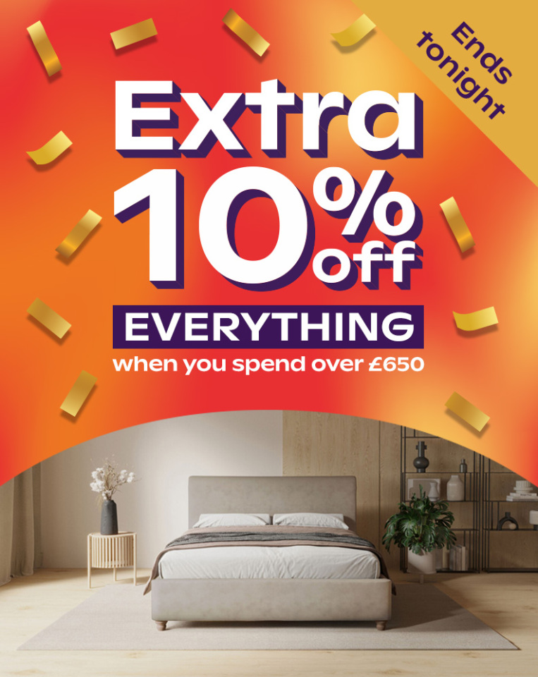 10% Off Everything When You Spend Over £650+