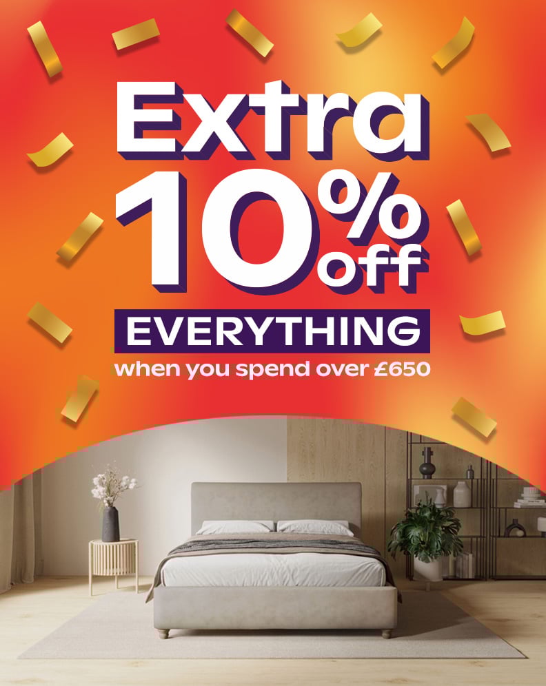 10% Off Everything When You Spend Over £650+
