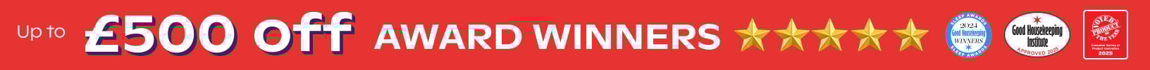 Up To £500 Off Award Winning Mattresses