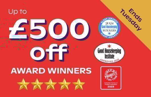 Save up to £500 on award winners - 
