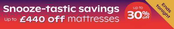 Snooze-tastic Savings - Up To £440 Mattresses - Save Up To 30% off