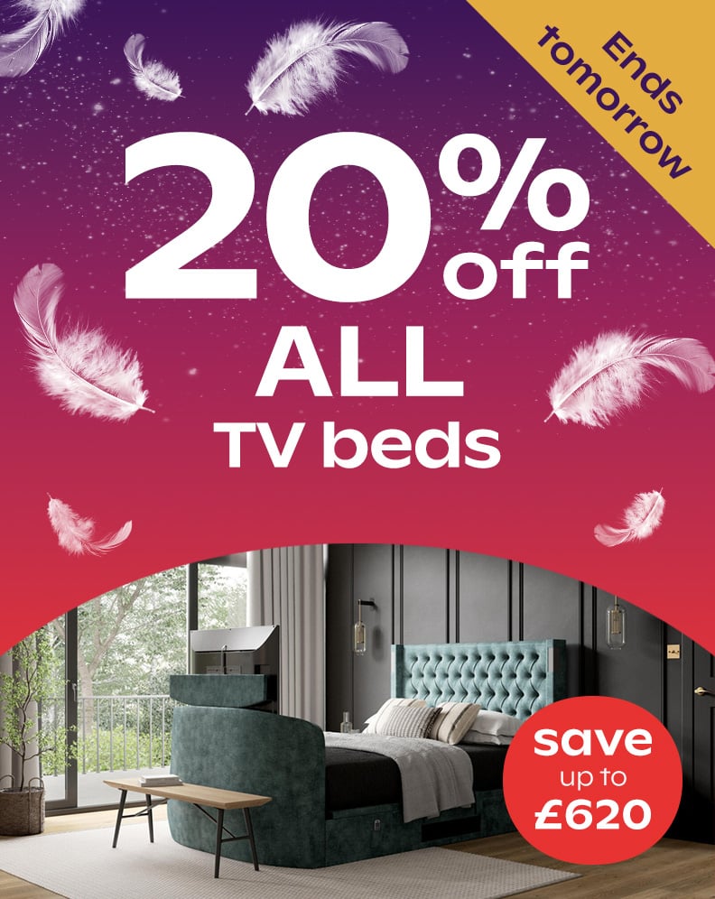 20% Off All TV Beds