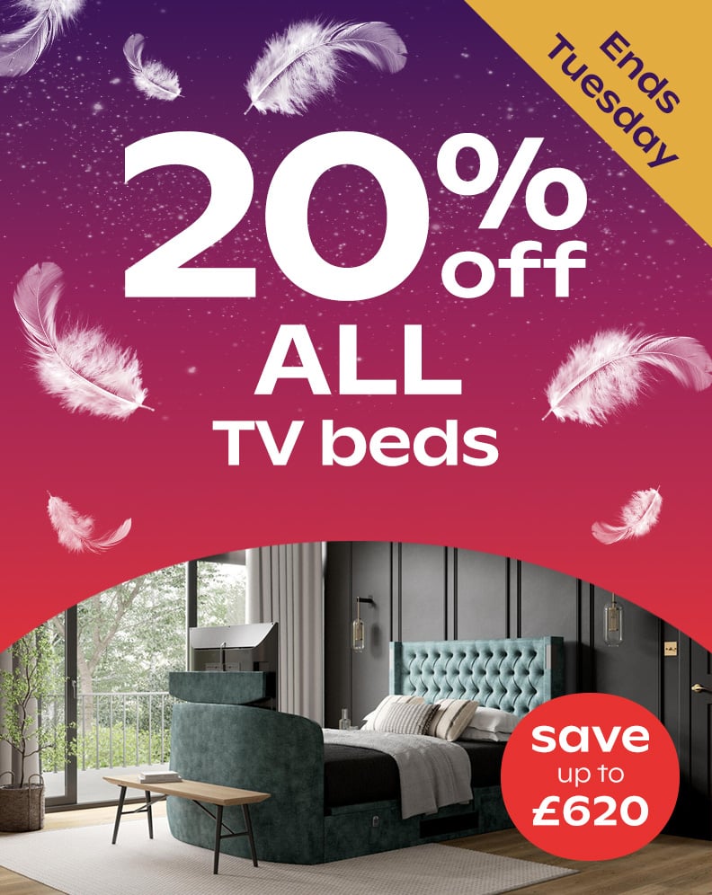 20% Off All TV Beds