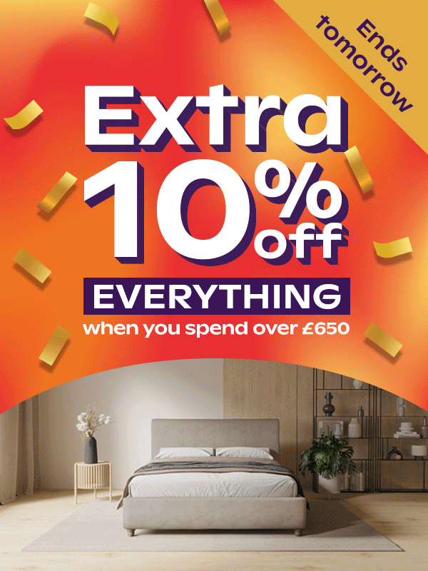 10% Off Everything When You Spend Over £650