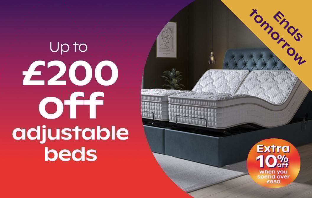 Up To £200 Adjustable Beds