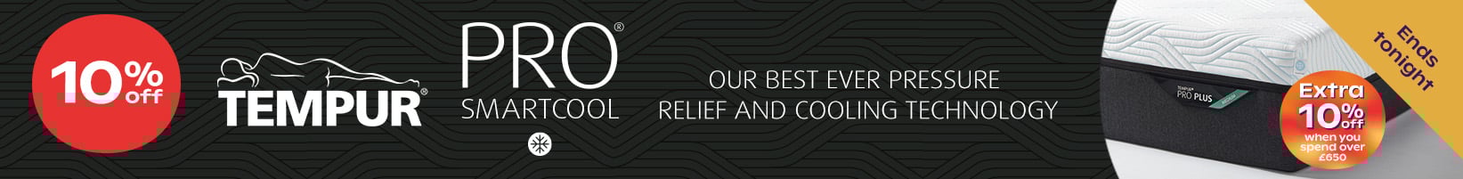 10% Off Tempur Smartcool Mattresses