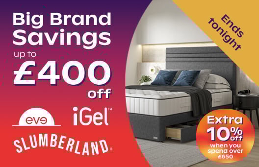 Big Brand Savings - Up To £400 Off