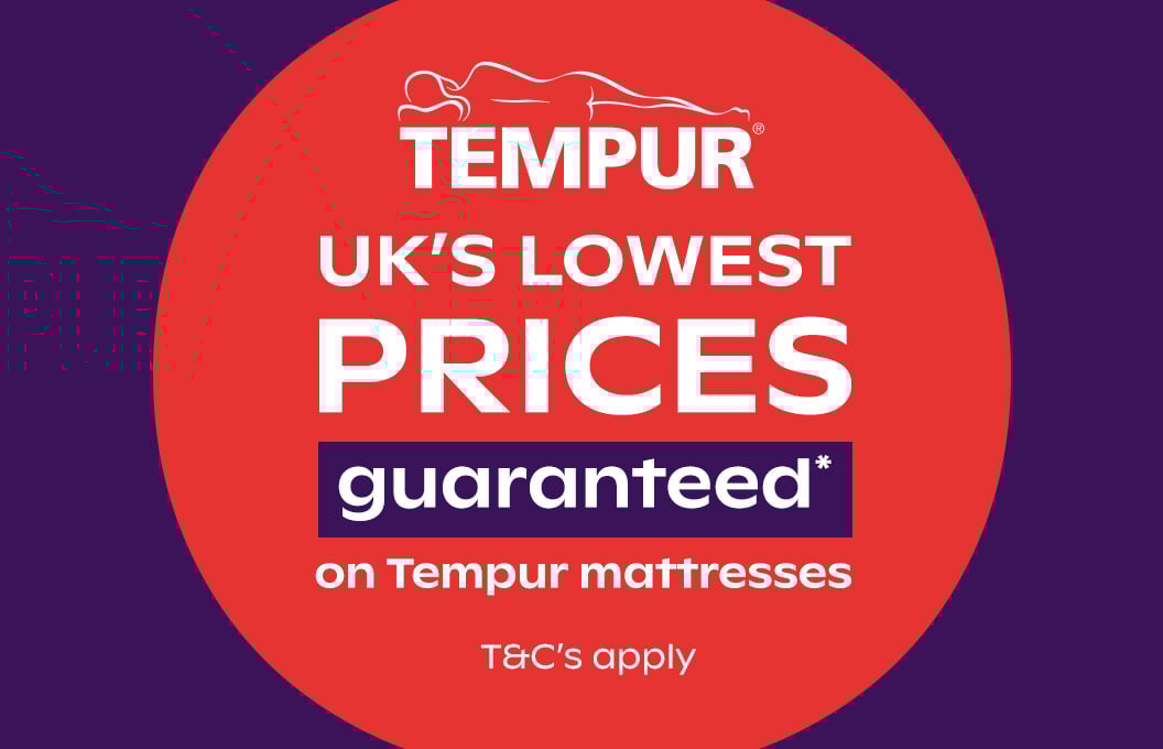 Tempur - UK's Lowest Price Guaranteed on Tempur Mattresses