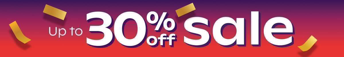 Up to 30% Off Sale