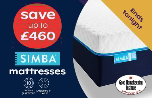 Up To 20% Off Simba Mattresses - Save Up To £460