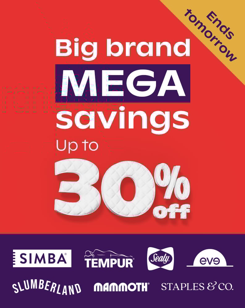 Big brand mega savings Save up to 30% off - Save Up To £400
