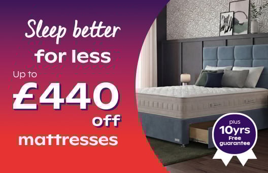 Sleep Better For Less - Up To £400 Off Mattresses