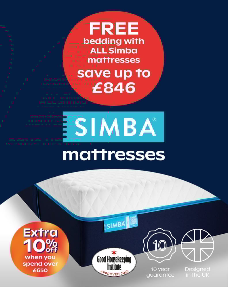 Free Bedding + Extra 10% Off When You Spend Over £650 - Save Up To £846