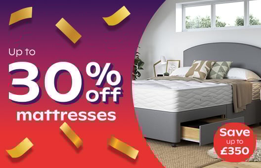 Save Up To 30% Off Mattresses