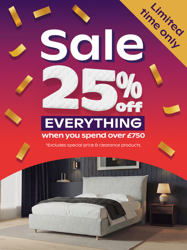 25% Off Everything When You Spend Over £750