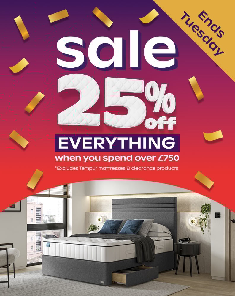 25% Off Everything When You Spend Over £750