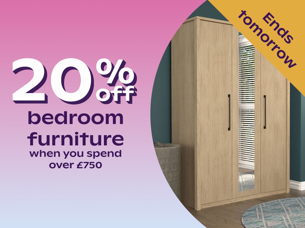 20% Off Everything When You Spend Over £750