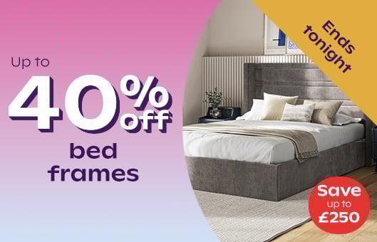 Up to 40% off Bed Frames