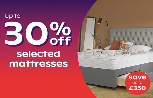 Up To 30% Off Selected Mattresses