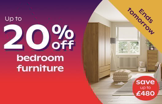 20% Off Bedroom Furniture