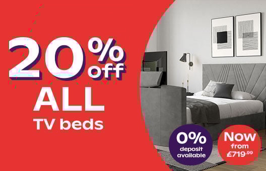 20% Off TV Beds