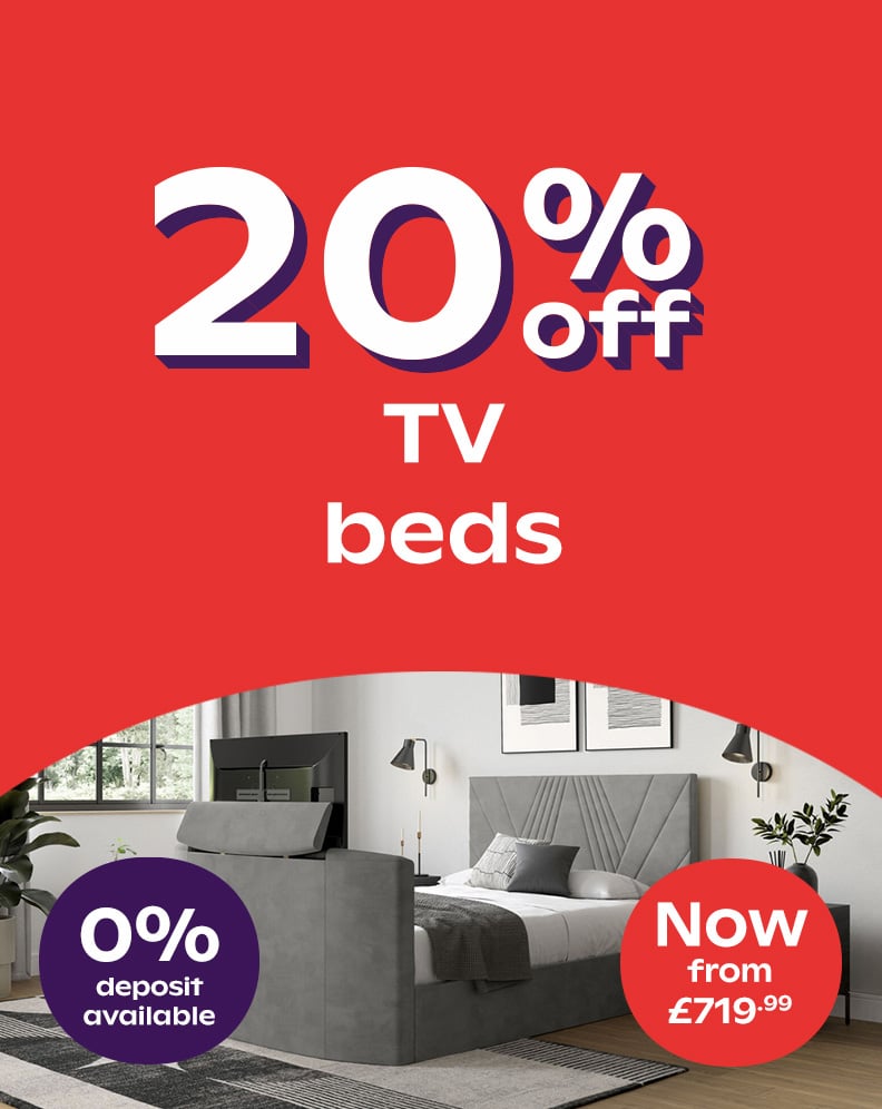 20% Off TV Beds