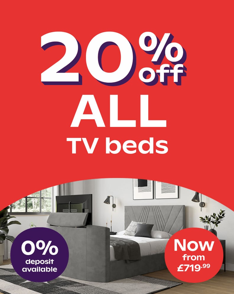 20% Off TV Beds